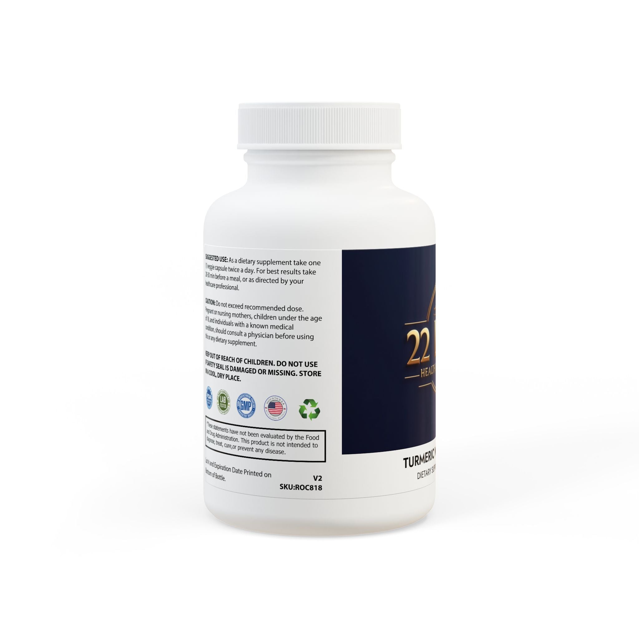 Turmeric with BioPerine (60 Capsules)