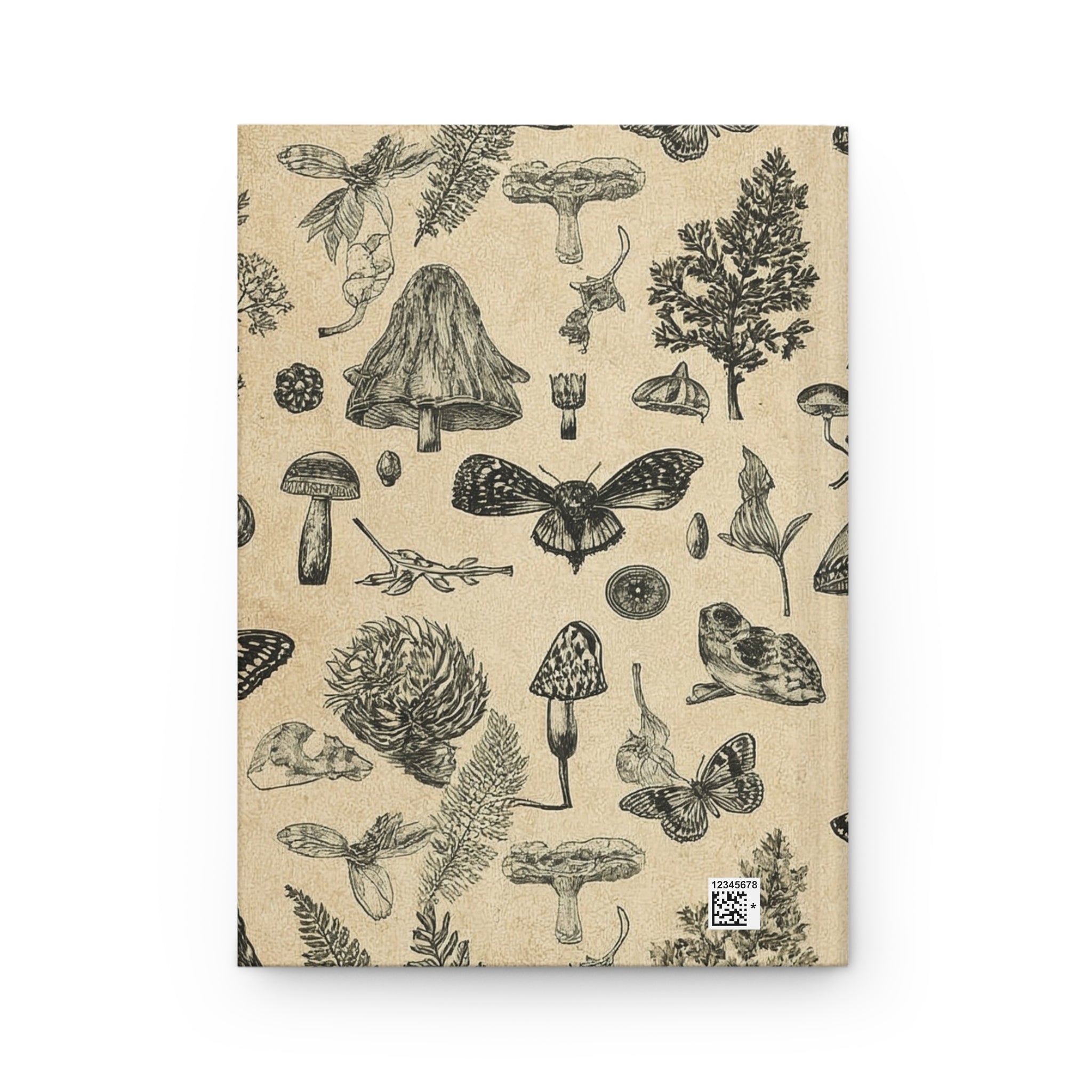 Vintage Botanical Hardcover Journal