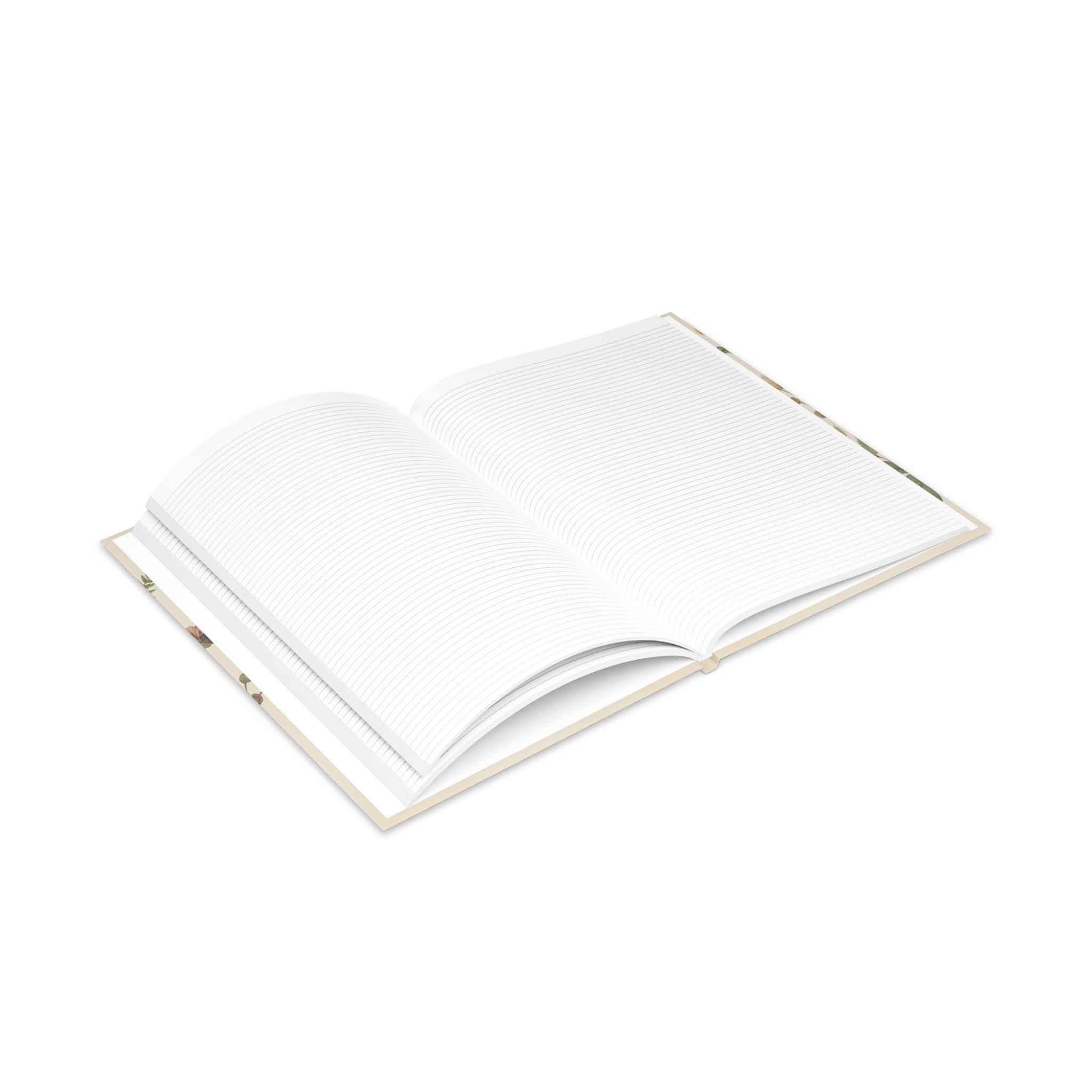 Floral Hardcover Journal