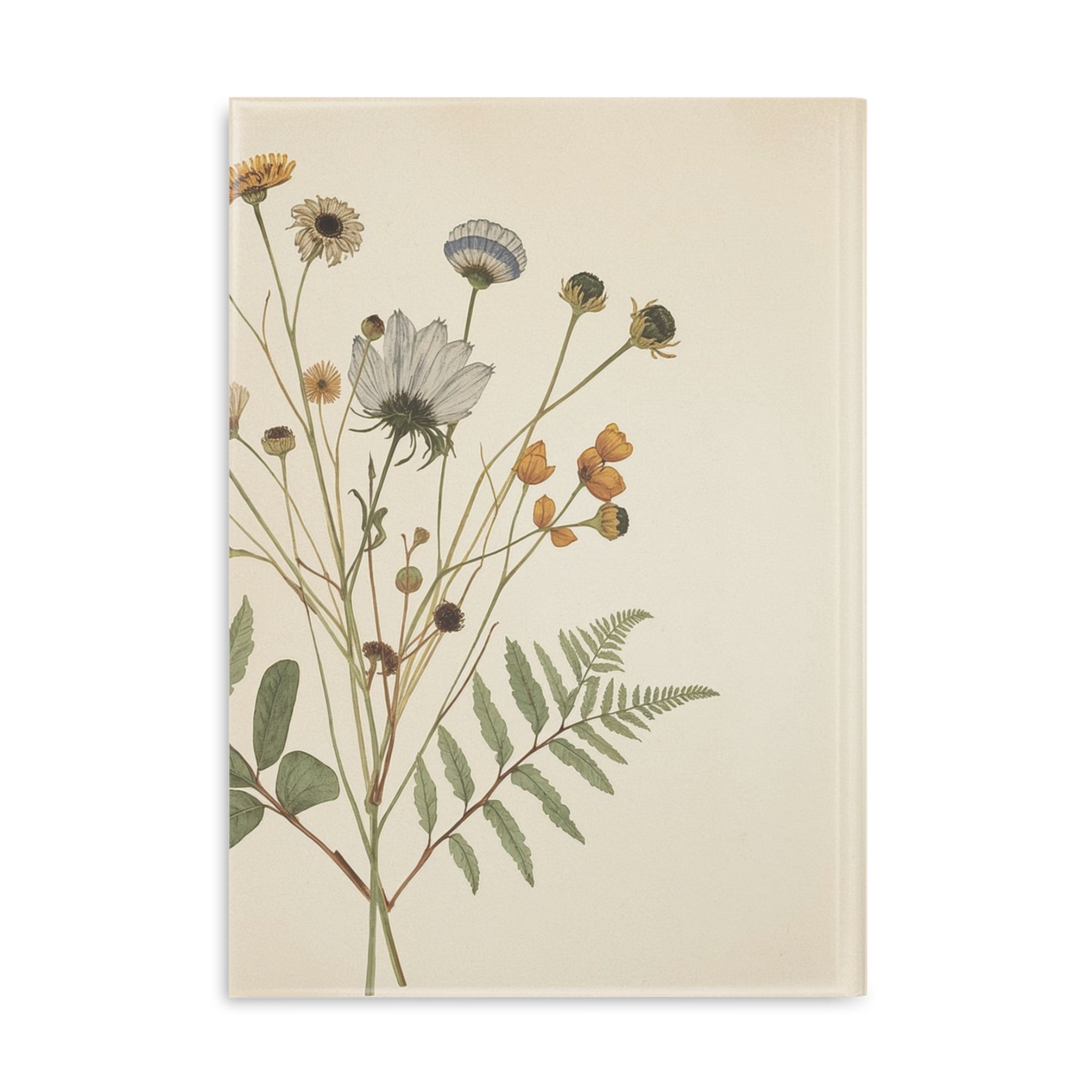 Floral Hardcover Journal