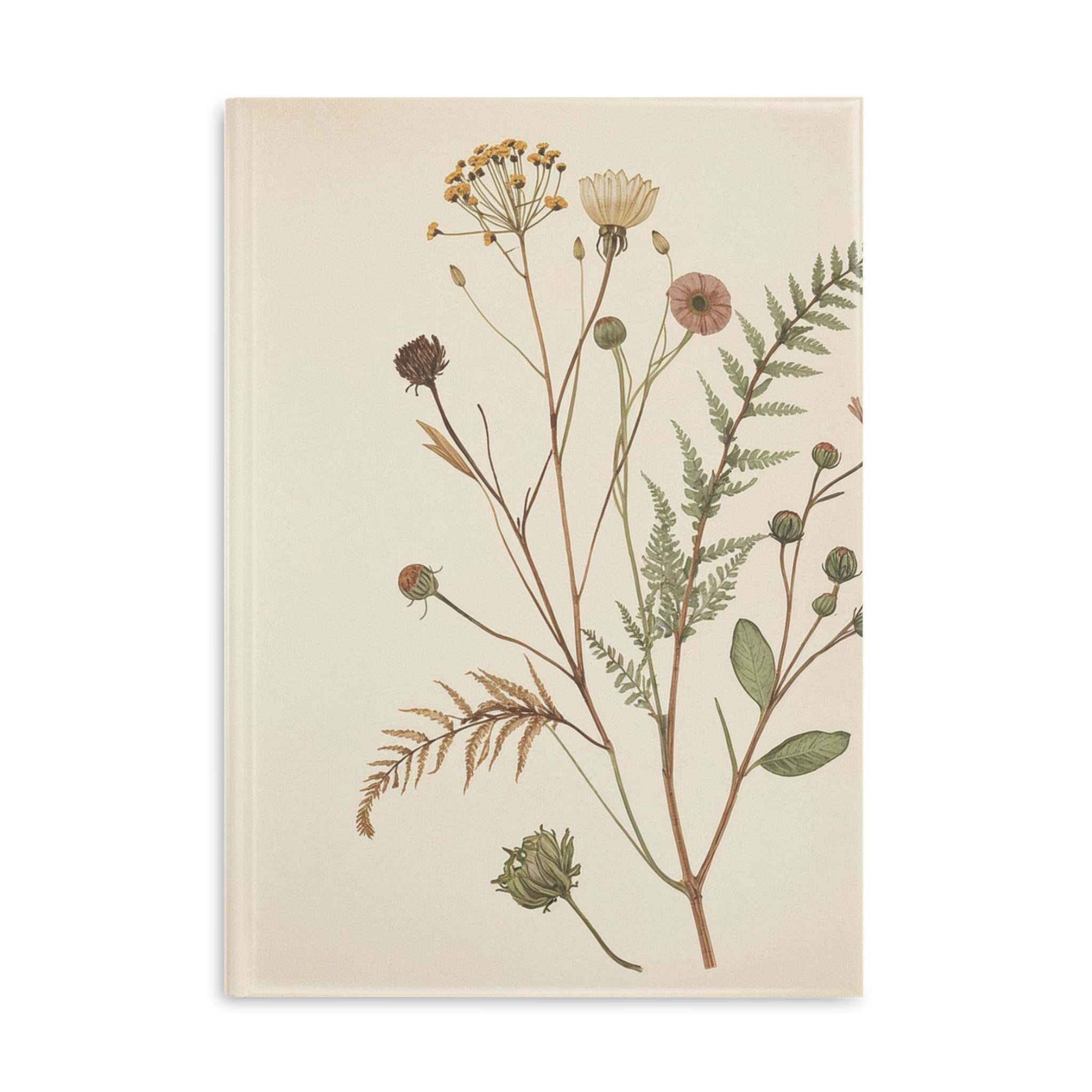 Floral Hardcover Journal