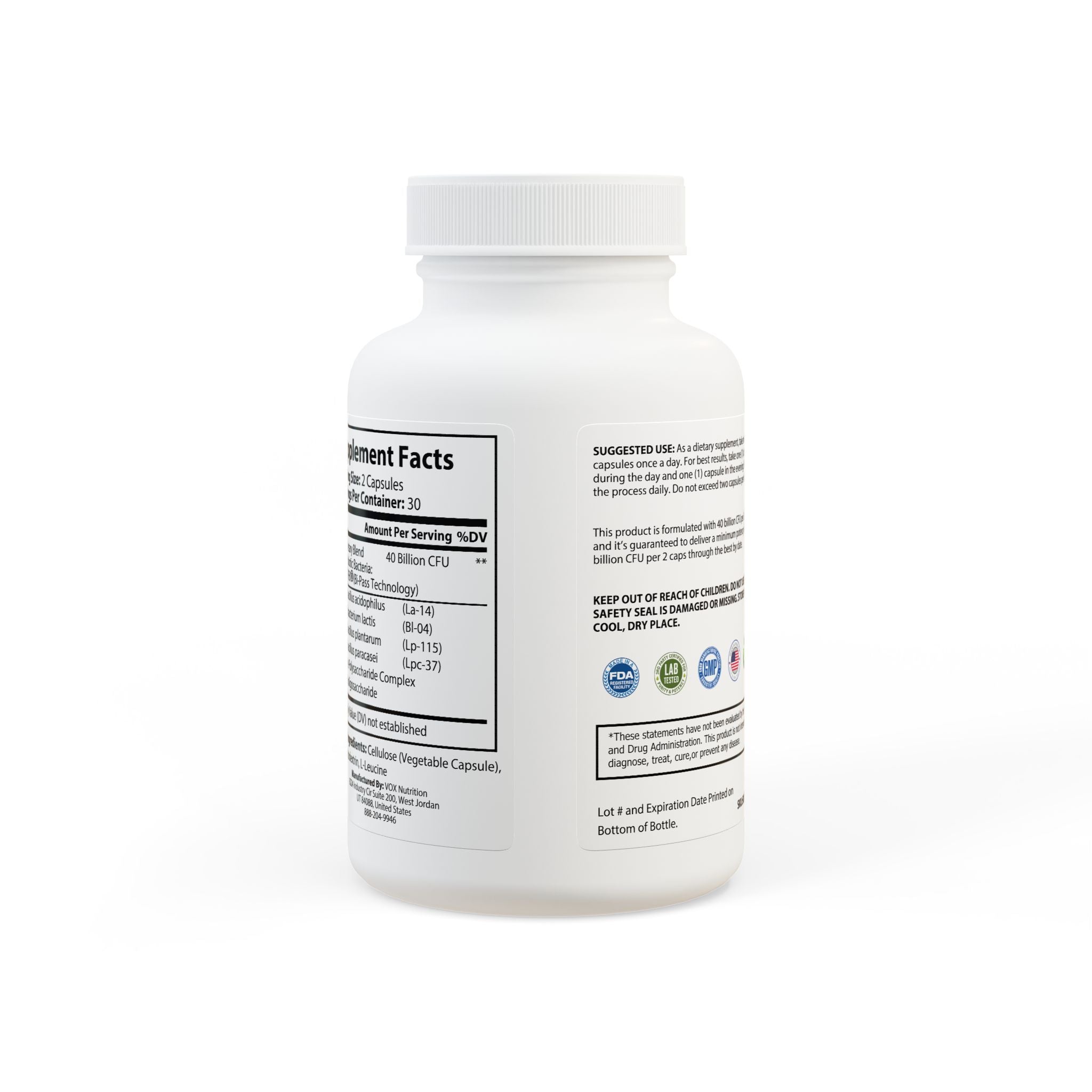 Probiotics (60 Capsules)