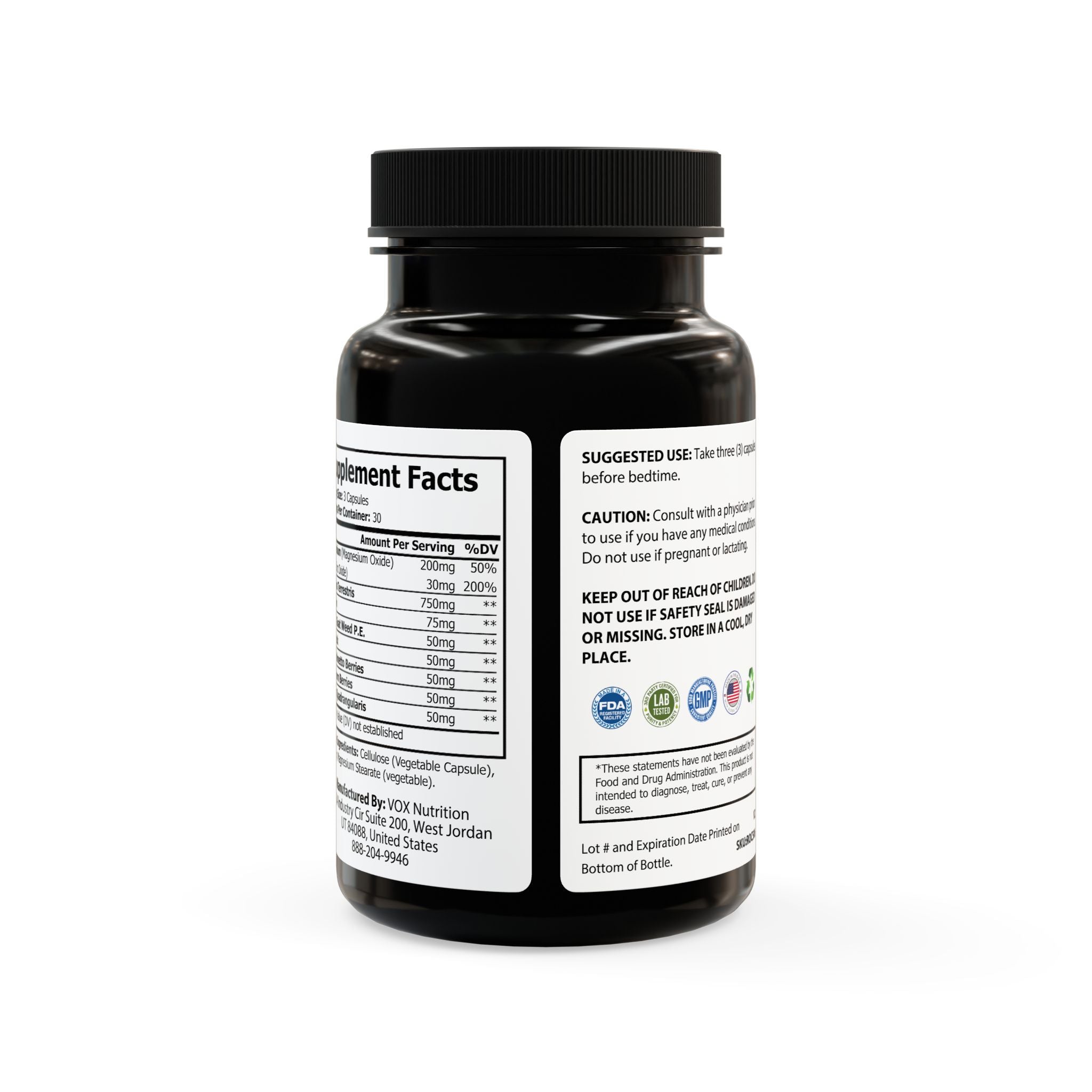 Magnesium and Zinc (90 Capsules)