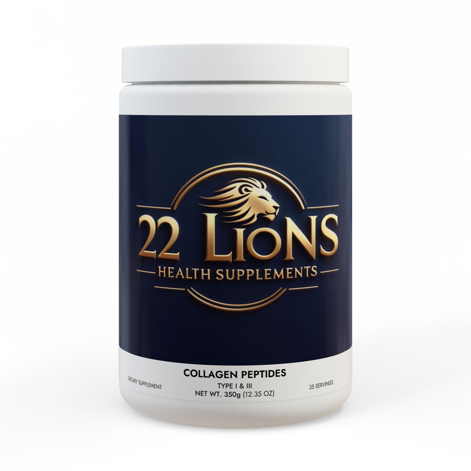 Collagen Peptides Type I & III (350g, 12.3oz)