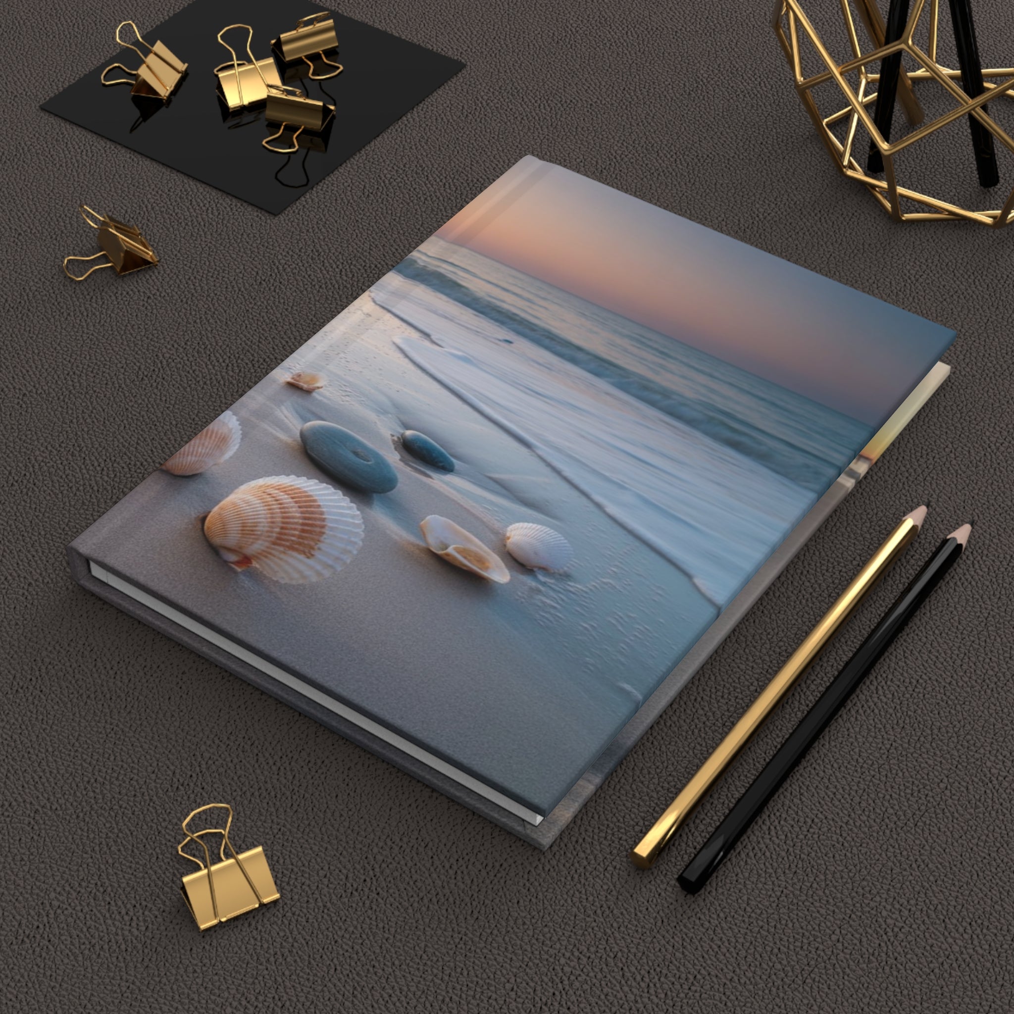 Coastal Themed Hardcover Journal