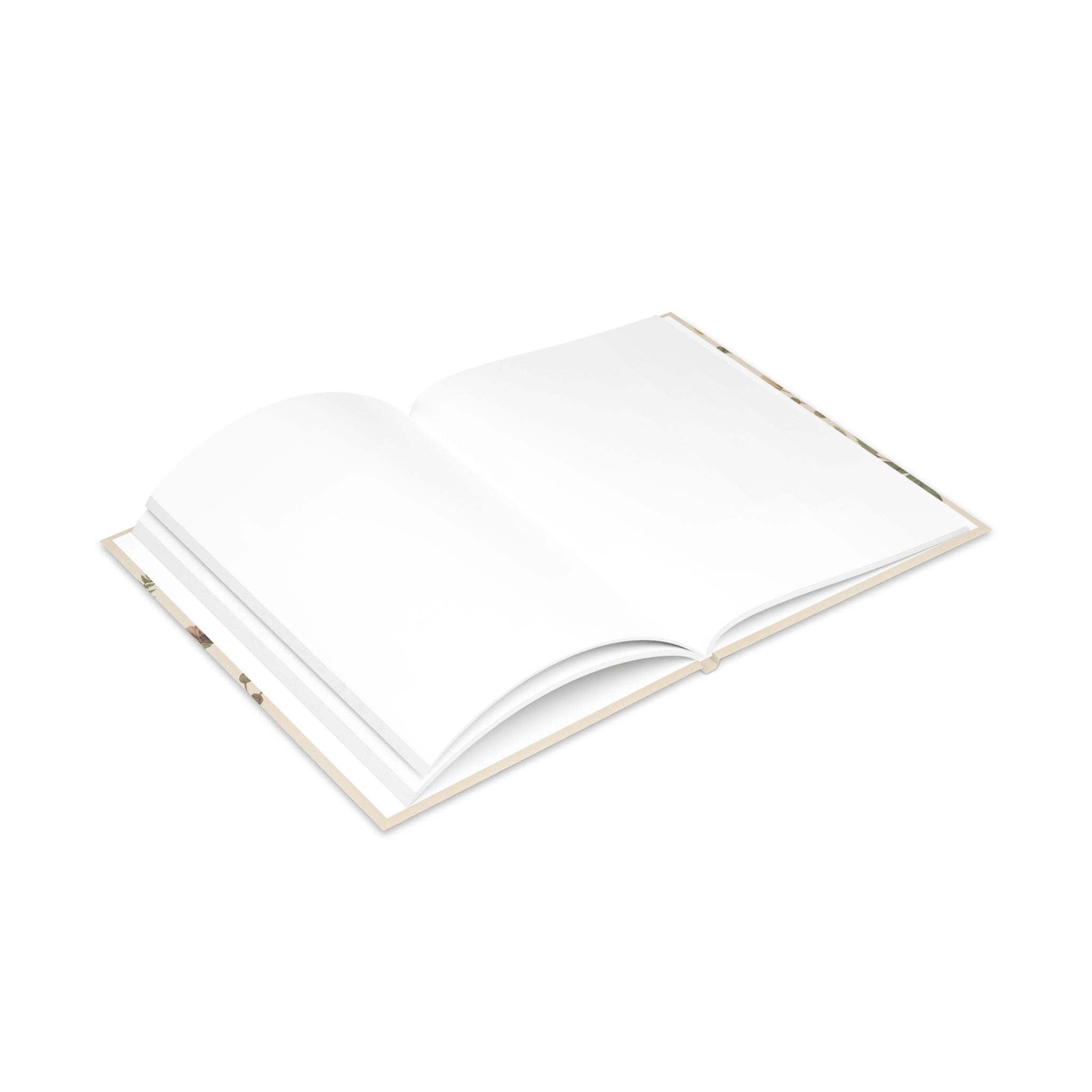 Floral Hardcover Journal