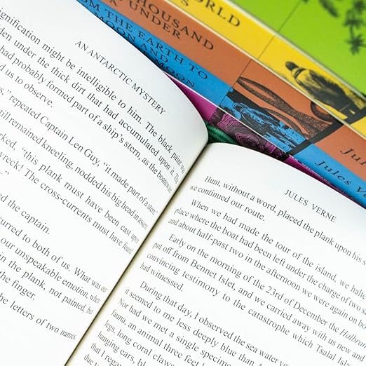 Jules Verne 7 Books Set Collection