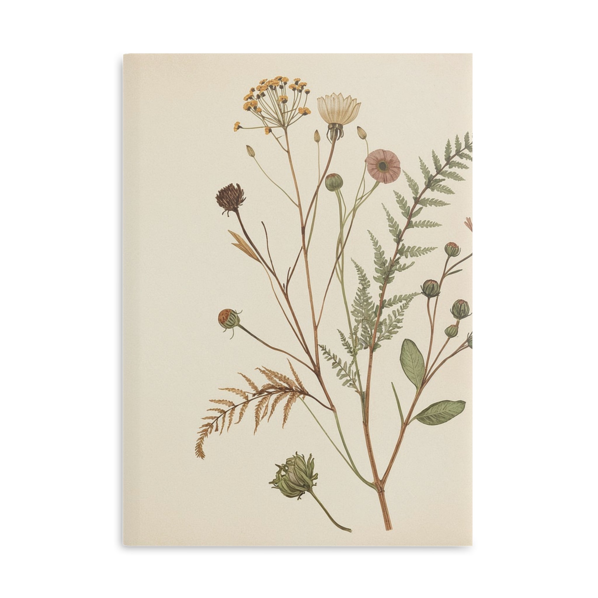 Floral Hardcover Journal