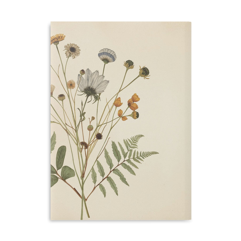 Floral Hardcover Journal