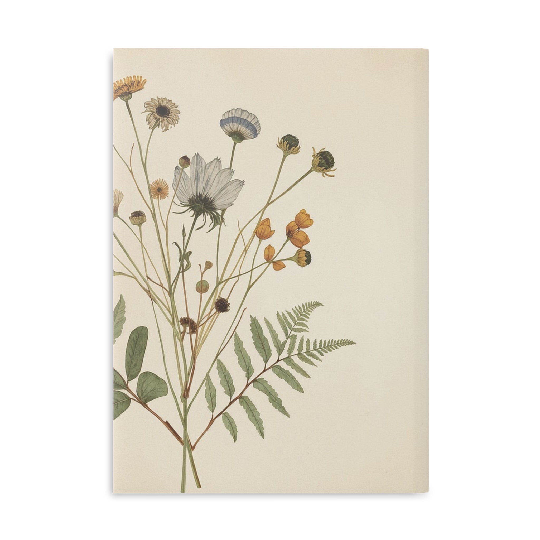 Floral Hardcover Journal