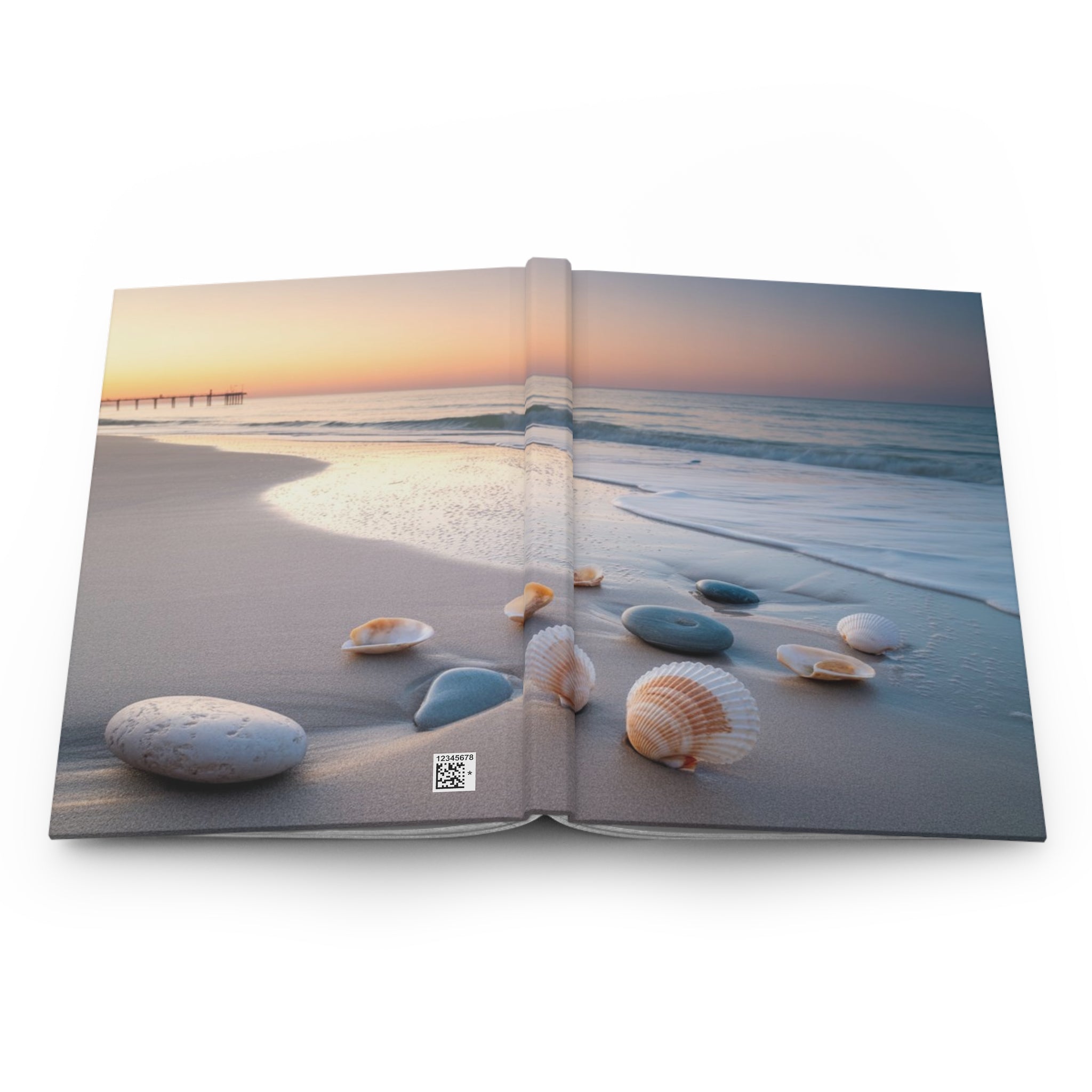 Coastal Themed Hardcover Journal