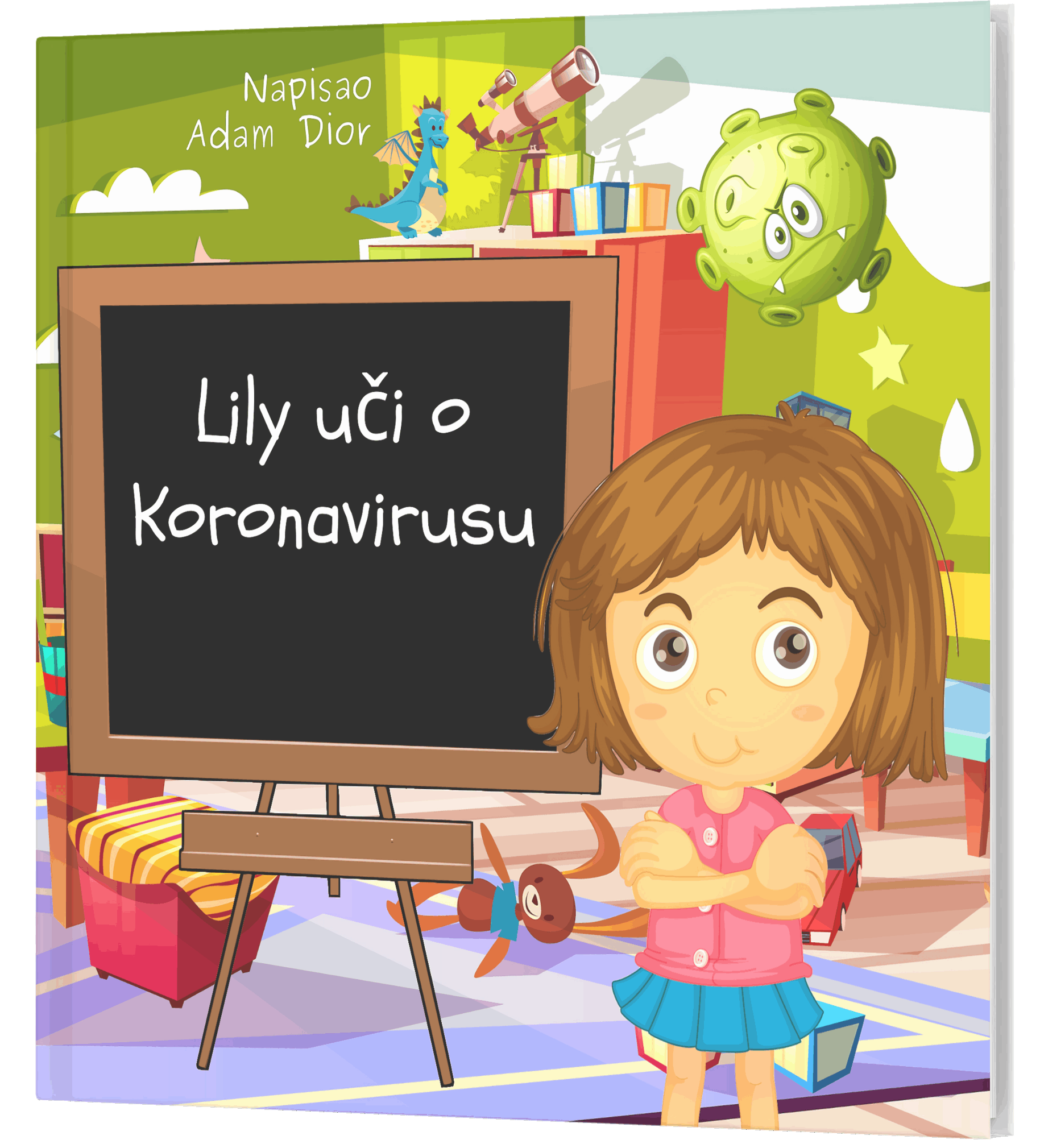 Lily Learns about the Coronavirus Croatian PDF